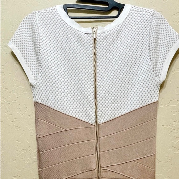 New. Bebe Bandage Dress. Drop Dead Gorgeous Dress by Bebe  Looks like 2-pc Med - Picture 8 of 10